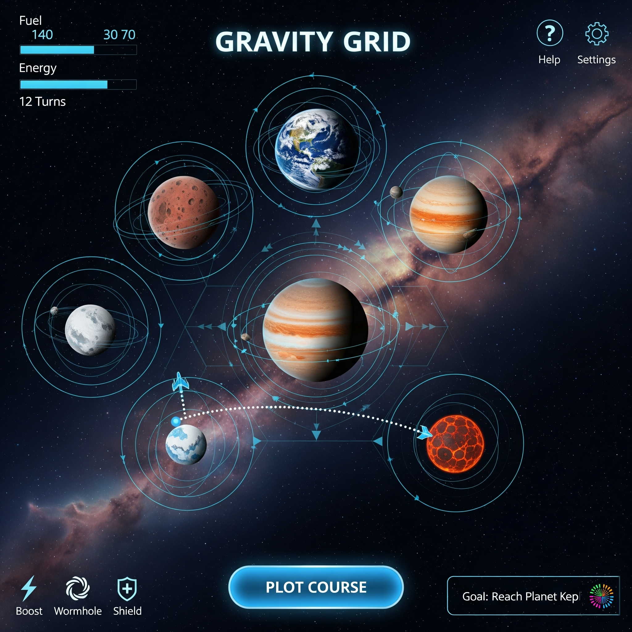 Concept art for a character.